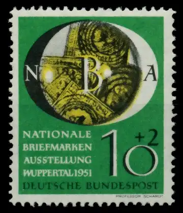 BRD 1951 Nr 141 postfrisch 6DF52E