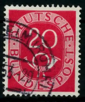 BRD DS POSTHORN Nr 130 gestempelt 6DF652