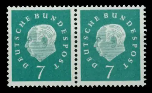 BRD DS HEUSS 3 Nr 302 postfrisch WAAGR PAAR 6DF782