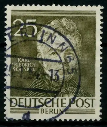 BERLIN 1952 Nr 98 gestempelt 6E0FB6
