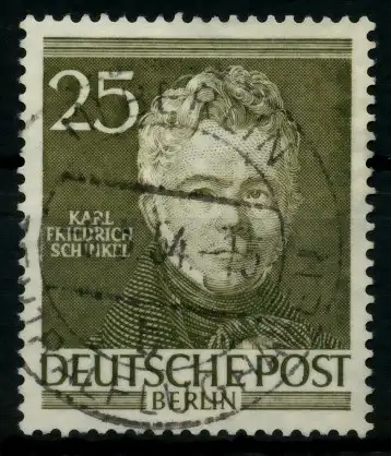 BERLIN 1952 Nr 98 gestempelt 6E0FD6