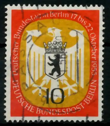 BERLIN 1955 Nr 129 gestempelt 6E1232