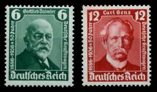 DEUTSCHES REICH 1936 Nr 604-605 postfrisch 6E2E76
