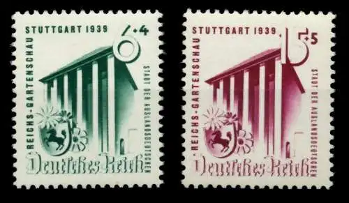 3. REICH 1939 Nr 692-693 postfrisch 6E2F76