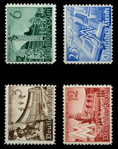 3. REICH 1940 Nr 739-742 postfrisch 6E30DE