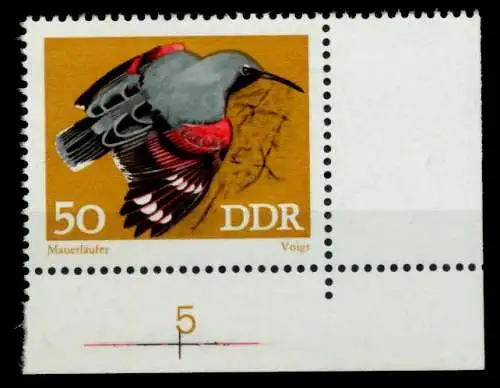 DDR 1973 Nr 1841 postfrisch ECKE-URE 6707B6