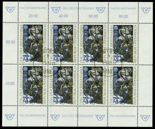 ÖSTERREICH BLOCK KLEINBOGEN 1990-1999 Nr 2097 Z S1C8EAE