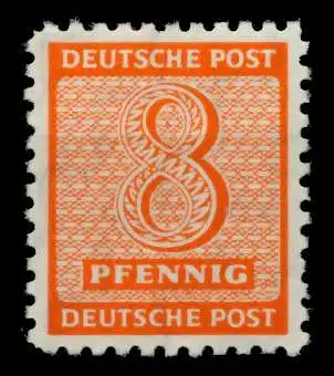 SBZ WESTSACHSEN Nr 123X postfrisch 6E912A