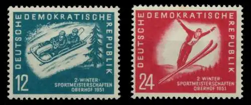 DDR 1951 Nr 280-281 postfrisch 6EAA62