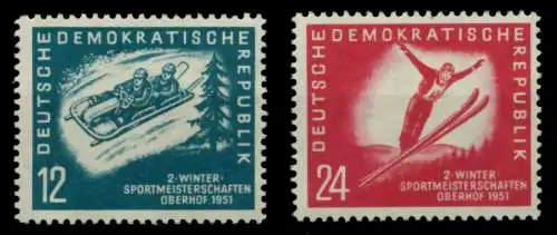 DDR 1951 Nr 280-281 postfrisch 6EAA76