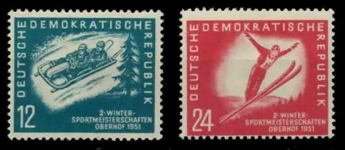 DDR 1951 Nr 280-281 postfrisch 6EAA72