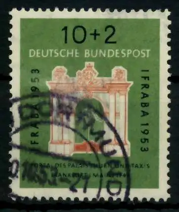 BRD 1953 Nr 171 gestempelt 6EAB4E