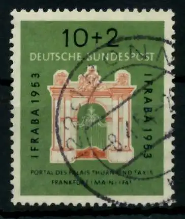 BRD 1953 Nr 171 gestempelt 6EAB9E