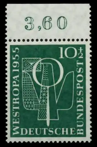 BRD 1955 Nr 217 postfrisch ORA 6EAE5E