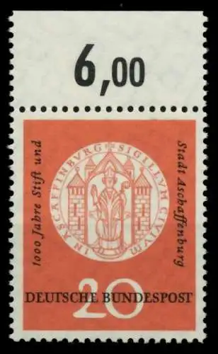 BRD 1957 Nr 255 postfrisch ORA 6EAF5E