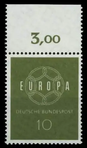 BRD BUND 1959 Nr 320 postfrisch ORA 6EB0EA