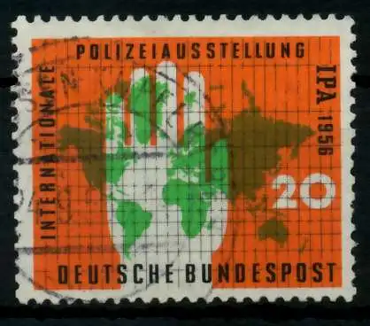 BRD 1956 Nr 240 gestempelt 6EB1CA