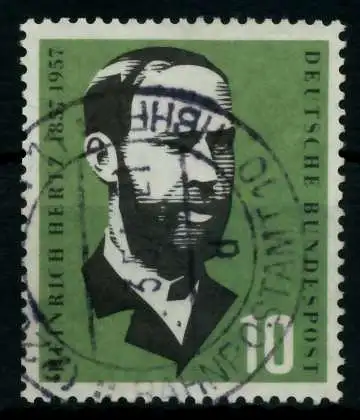 BRD 1957 Nr 252 gestempelt 6ED1EA