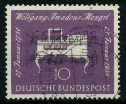 BRD 1956 Nr 228 gestempelt 6ED202