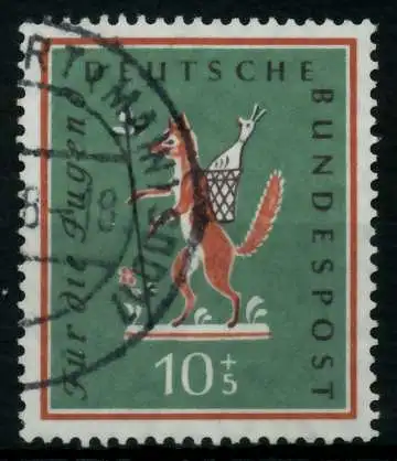 BRD 1958 Nr 286 gestempelt 6ED24A