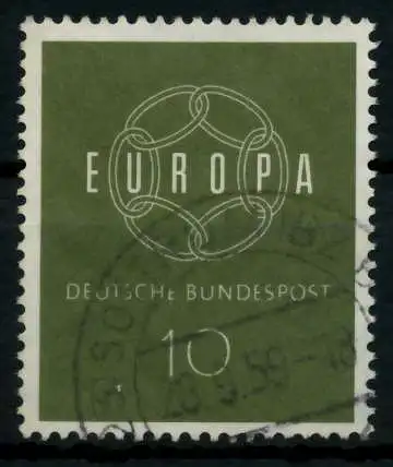 BRD BUND 1959 Nr 320 gestempelt 6ED2DE