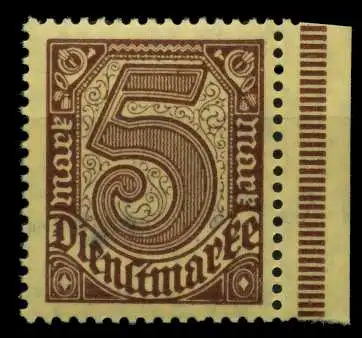 D-REICH DIENST Nr 33a postfrisch 6EFFD2