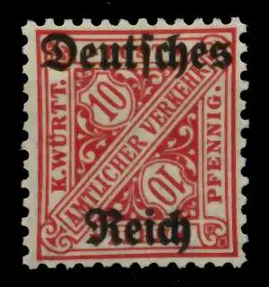 D-REICH DIENST Nr 58 postfrisch 6F004A