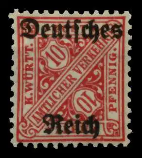 D-REICH DIENST Nr 58 postfrisch 6F004E