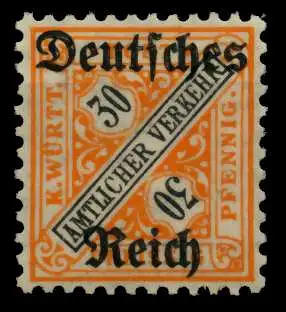 D-REICH DIENST Nr 61 postfrisch 6F0076