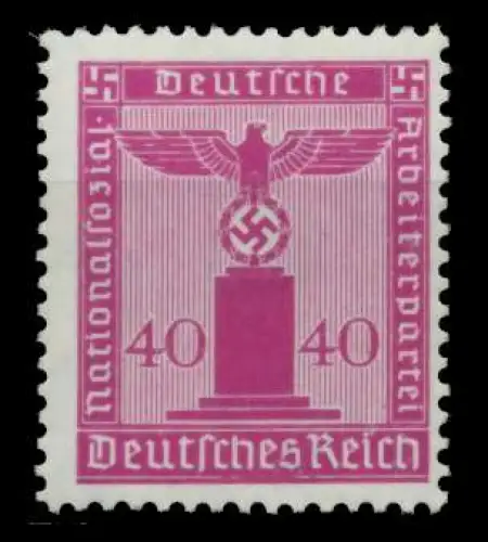 DEUTSCHES REICH DIENSTMARKEN 1942 44 Nr 165z ungebraucht 6F24EE