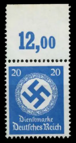 DEUTSCHES REICH DIENSTMARKEN 1942 44 Nr 174x PO 6F255E