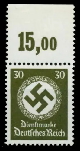 DEUTSCHES REICH DIENSTMARKEN 1942 44 Nr 175xP gestempelt 6F2562