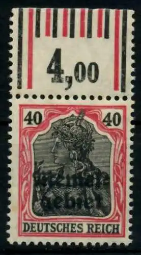 MEMEL 1920 GERMANIA Nr 6 WOR postfrisch ORA 6F4C6A