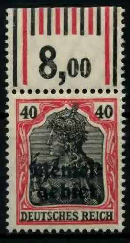 MEMEL 1920 GERMANIA Nr 6 WOR postfrisch ORA 6F4C7E