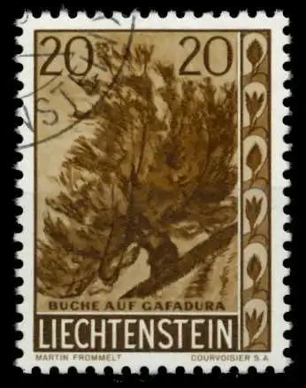 LIECHTENSTEIN 1960 Nr 399 gestempelt 6F5026
