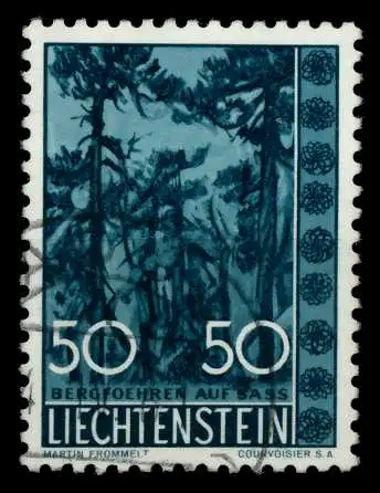 LIECHTENSTEIN 1960 Nr 401 gestempelt 6F5032