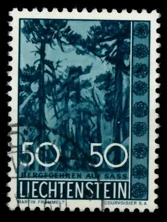 LIECHTENSTEIN 1960 Nr 401 gestempelt 6F5046