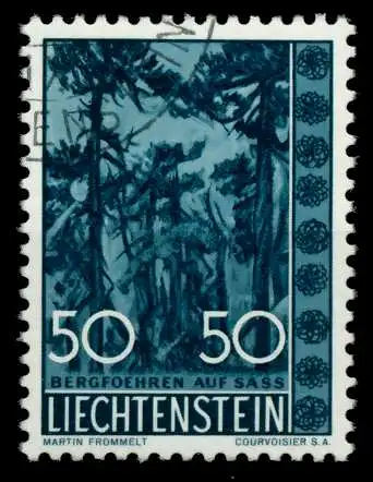 LIECHTENSTEIN 1960 Nr 401 gestempelt 6F5052