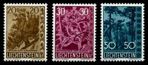 LIECHTENSTEIN 1960 Nr 399-401 postfrisch 6F505A