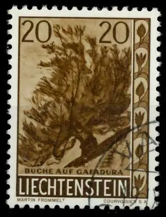 LIECHTENSTEIN 1960 Nr 399 gestempelt 6F5072