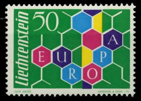 LIECHTENSTEIN 1960 Nr 398I postfrisch 6F507E