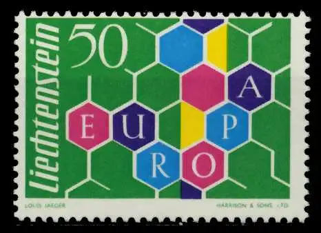 LIECHTENSTEIN 1960 Nr 398I postfrisch 6F508E