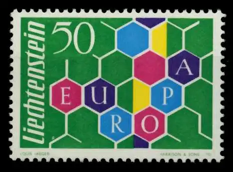 LIECHTENSTEIN 1960 Nr 398I postfrisch 6F687E