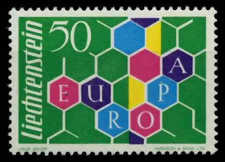 LIECHTENSTEIN 1960 Nr 398I postfrisch 6F68A2