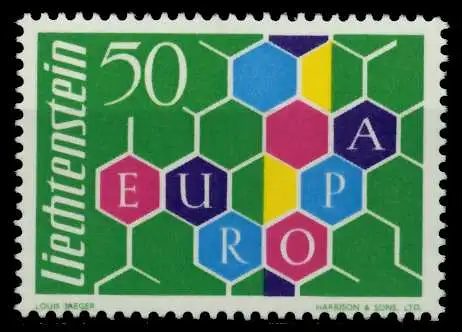 LIECHTENSTEIN 1960 Nr 398I postfrisch 6F68B2