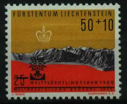 LIECHTENSTEIN 1960 Nr 390 postfrisch S1E2256