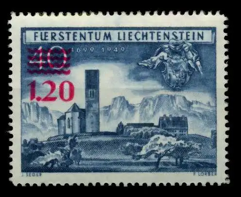 LIECHTENSTEIN 1952 Nr 310 postfrisch 6F692A