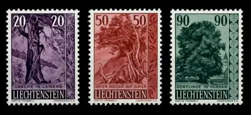 LIECHTENSTEIN 1959 Nr 377-379 postfrisch 6F69DE