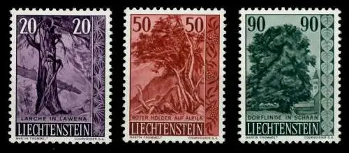 LIECHTENSTEIN 1959 Nr 377-379 postfrisch 6F69E6