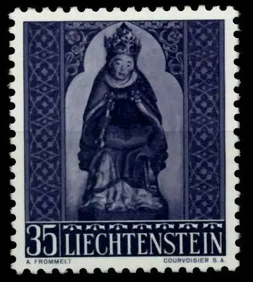 LIECHTENSTEIN 1958 Nr 375 postfrisch S1E23AE